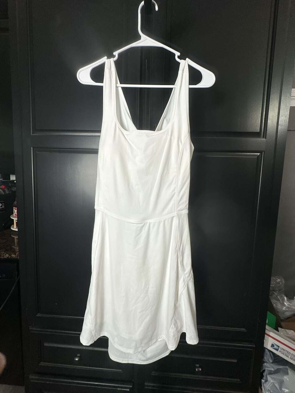 Halara Cloudful Air Fabric Backless 2-in-1 Side Pocket Tennis Dress#835